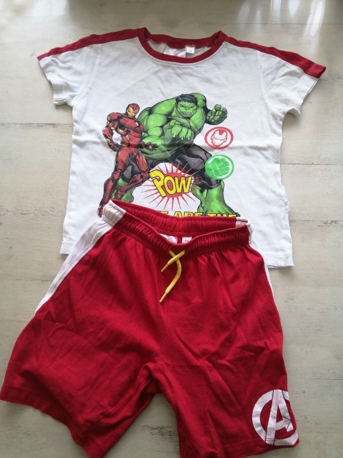 Pyjama 2 pieces avengers - photo numéro 2