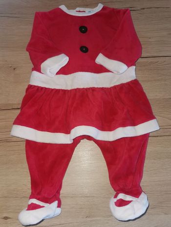 Grenouillère fille 3 mois Noël tex