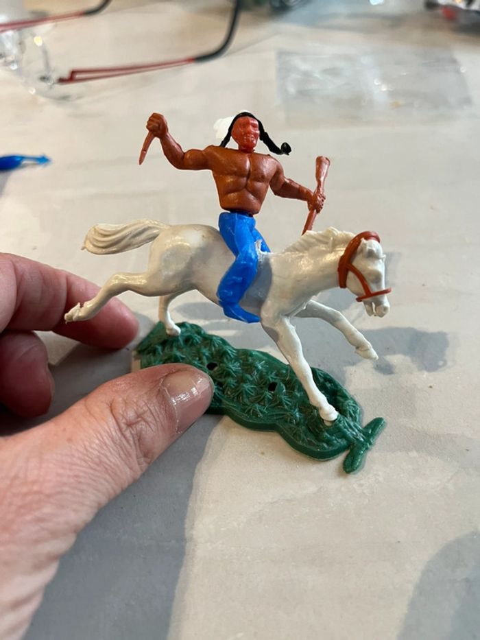 Vintage figurine timpo indien - photo numéro 2