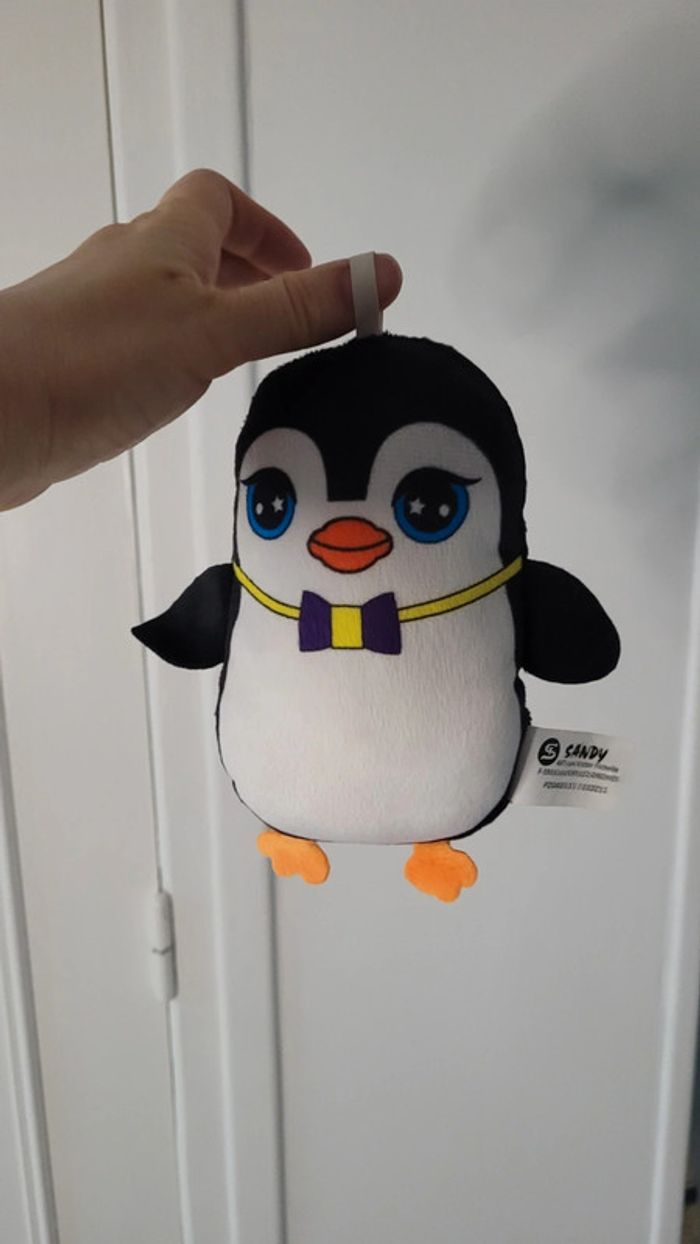 Doudou Pingouin Sandy