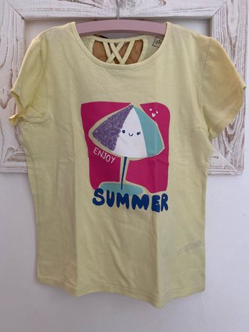 T-shirt manches courtes fille 9/10 ans