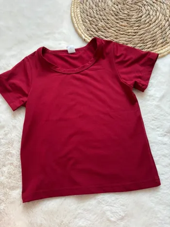 T-shirt bordeaux