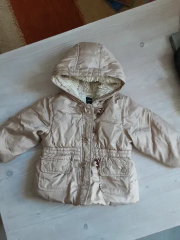 Magnifique manteau doudoune chaud teddy T. 18-24 mois