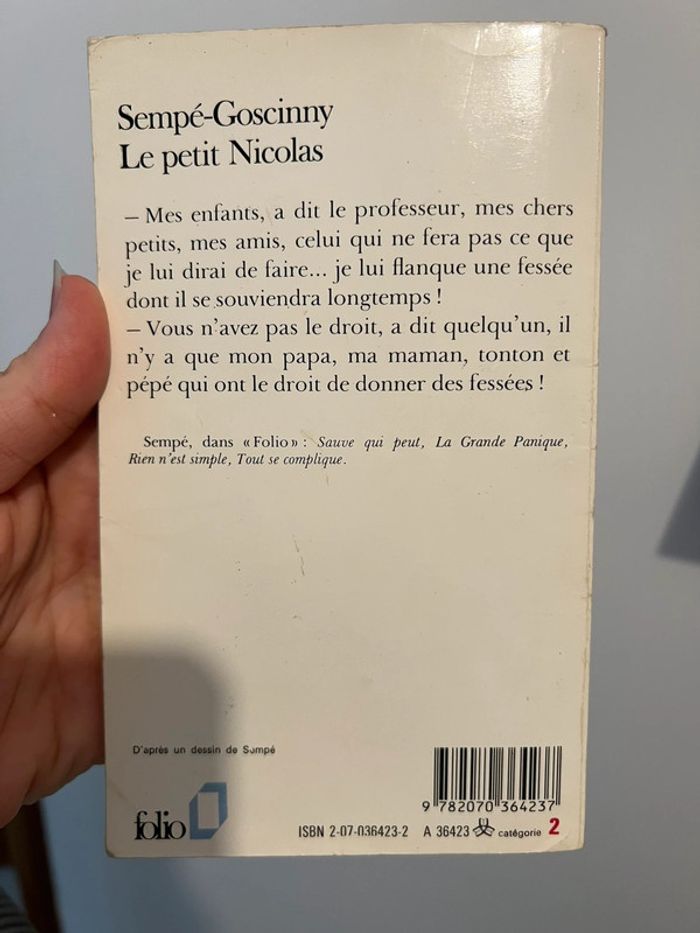 Livre « le petit Nicolas » - photo numéro 2
