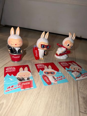 The monster Coca Cola figurines -