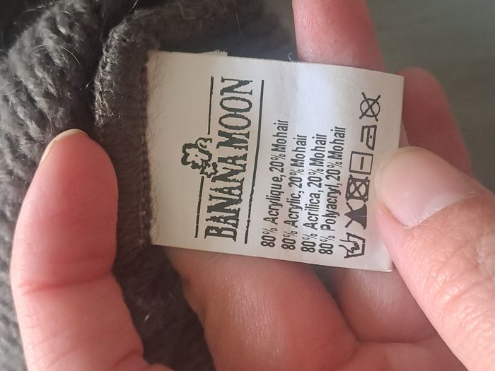 Pull long Marron Taupe Banana Moon Taille M - photo numéro 7