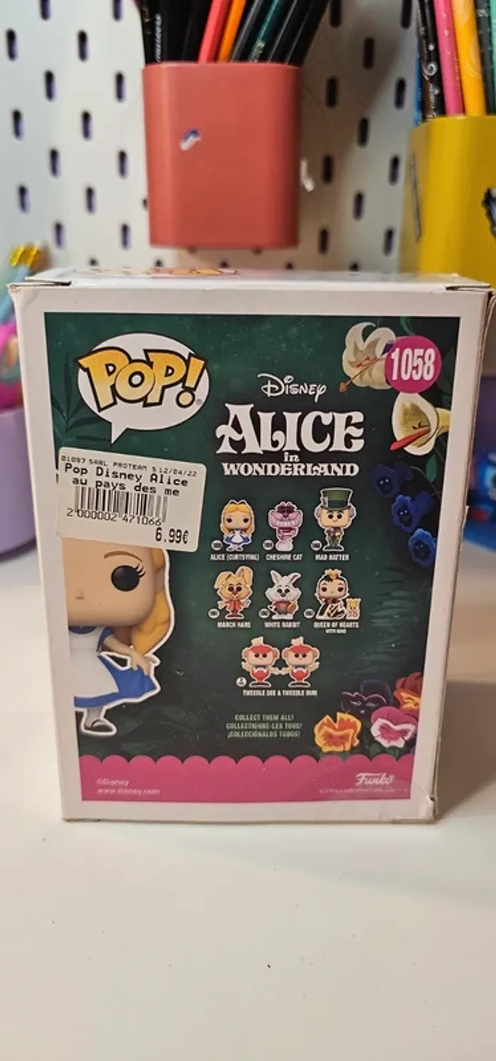 Pop Alice de Alice in wonderland numero 1058 - photo numéro 3
