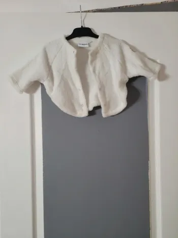 Boléro gilet bébé fille