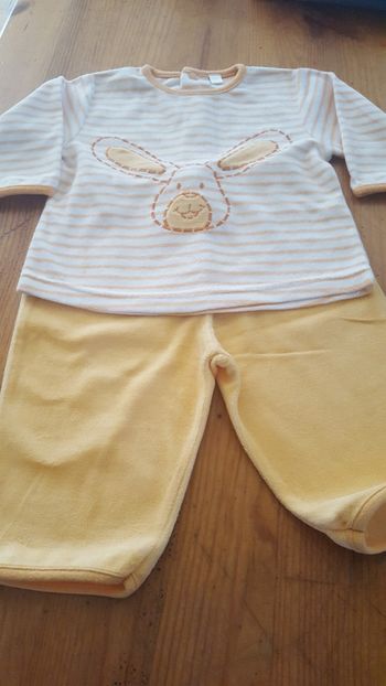 Pyjama velours 6 mois