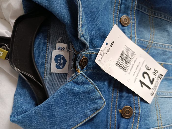 Veste en jean 24 mois - photo numéro 2