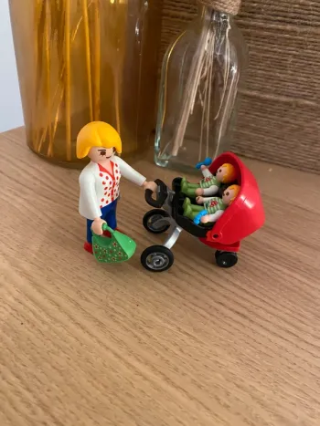 Maman et ses jumeaux Playmobil