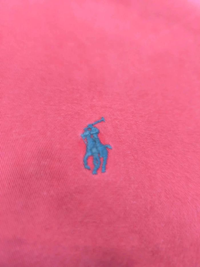 Chemise Ralph Lauren - Blake 100 % Cotton - Logo brodé marine - Bordeaux - Taille XXL - photo numéro 7
