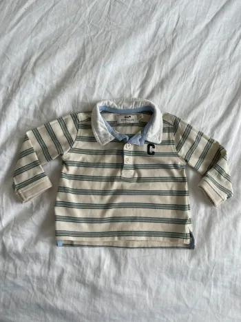 Polo manche longue Cyrillus 6 mois