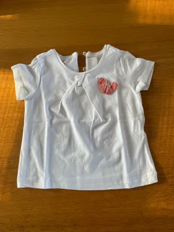T-shirt fille 6-9 mois