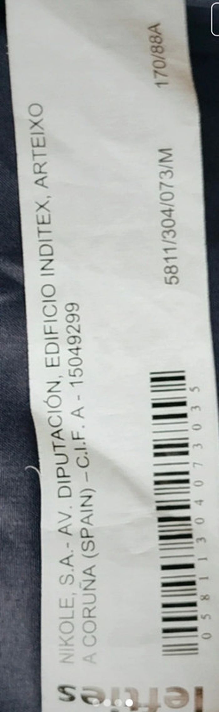 Couvent à capuche ado bleu et blanc camouflage lefties taille M - photo numéro 4