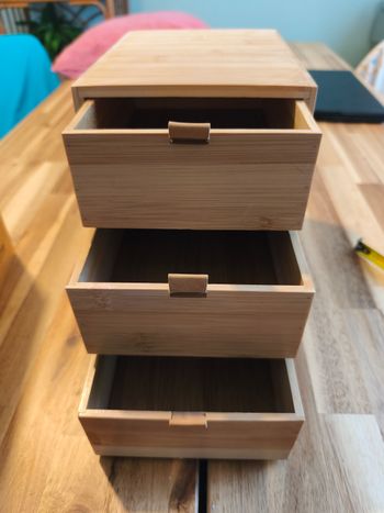 Coffret bijoux en bambou