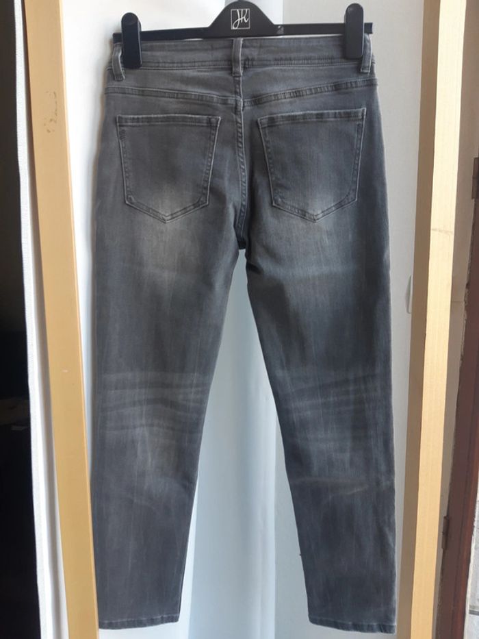 R.display jean taille 34 gris état neuf - photo numéro 6