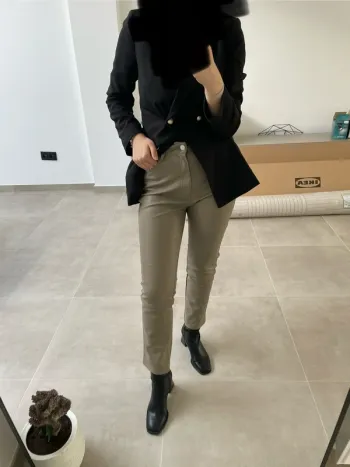 Pantalon similicuir