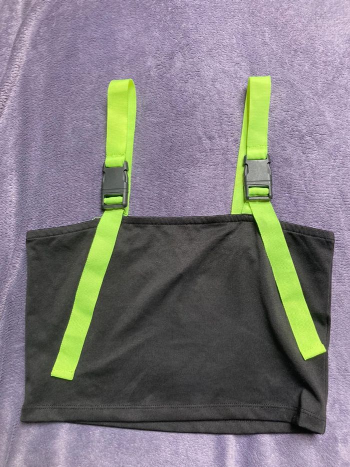 Haut court à bretelles Jennifer taille S