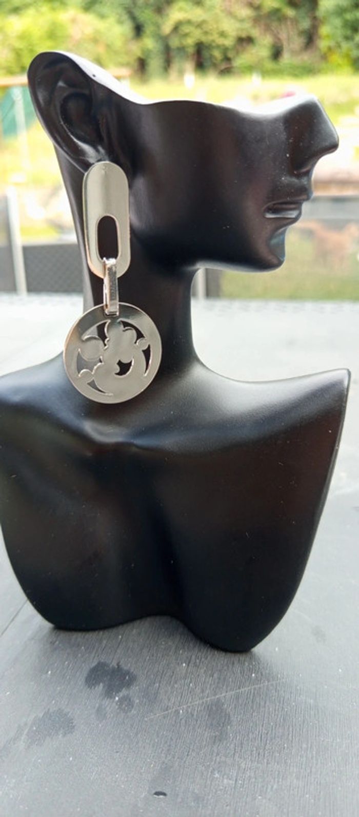 Boucles d'oreilles rondes femme