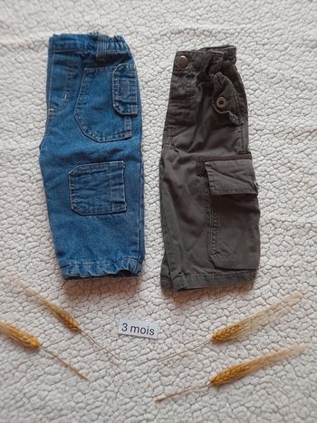 2 jeans 3 mois