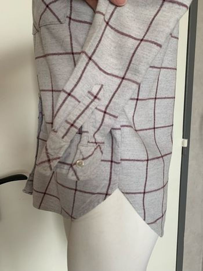 Chemise grise à carreaux - photo numéro 6