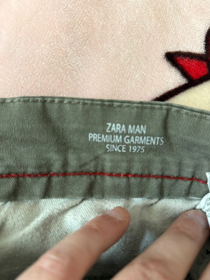 Jeans vert Zara - photo numéro 5