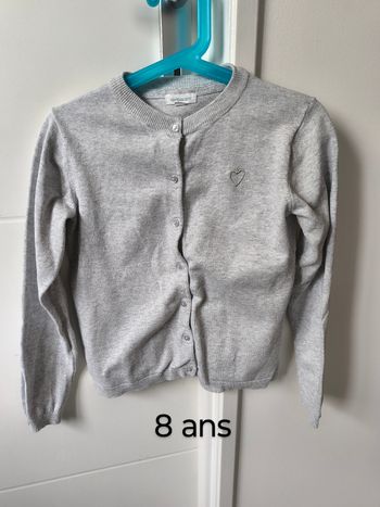 Gilet fille 8ans