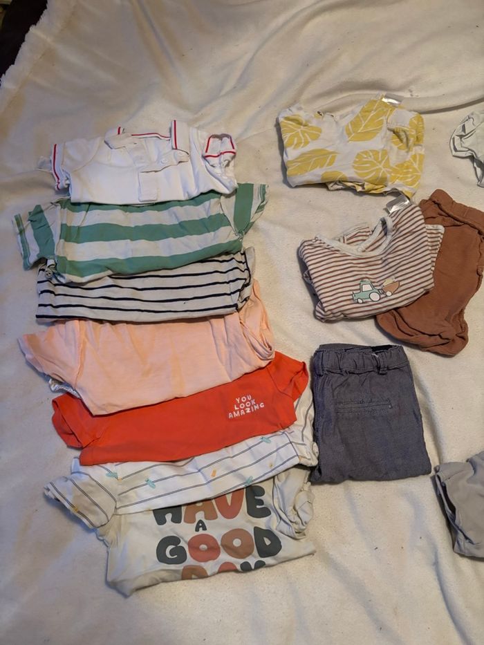 Lot vêtement garçon été 12-18 mois - photo numéro 3