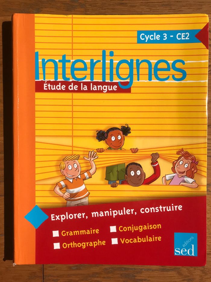 Interlignes Français CE2 - Manuel de l’élève - éditions SED