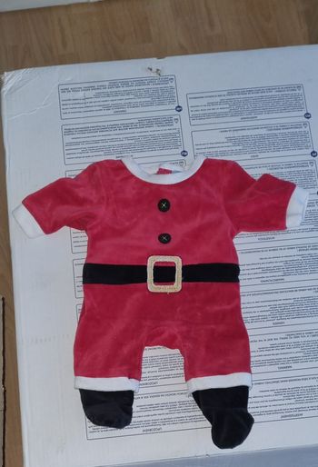 Pyjama Noël 1 mois