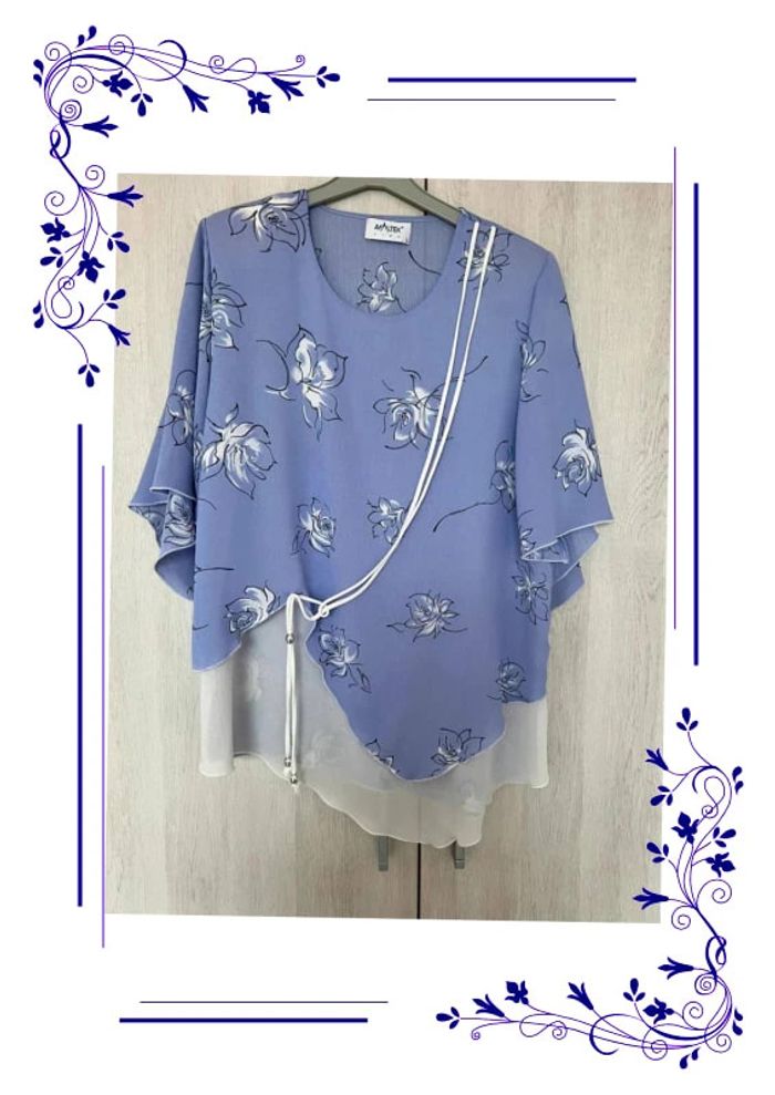 Magnifique tunique L Lila