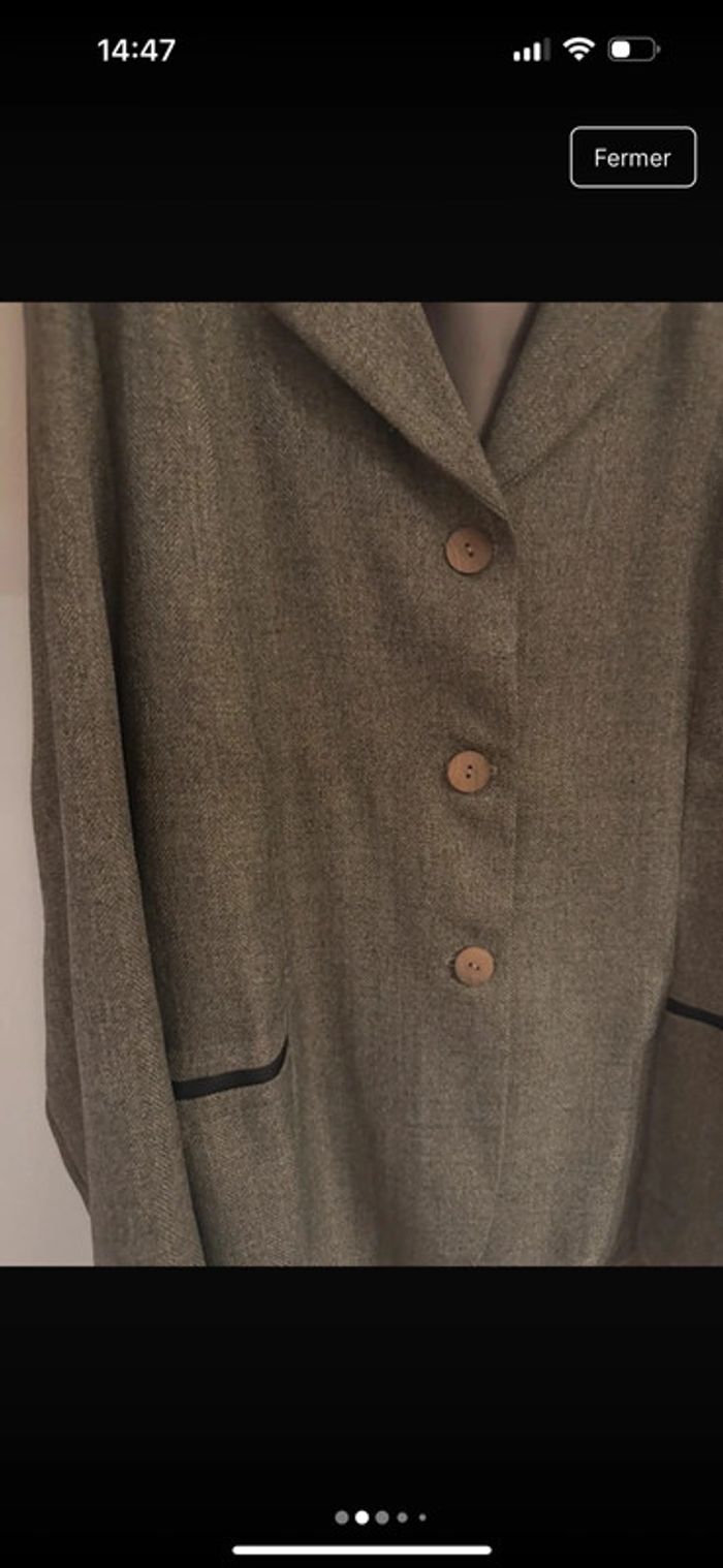 Veste anouchka fabrication française vintage - photo numéro 2