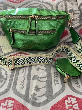 Sac banane vert 