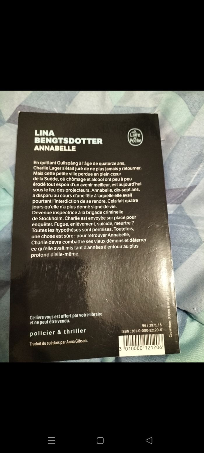 Livre policier et thriller - photo numéro 3