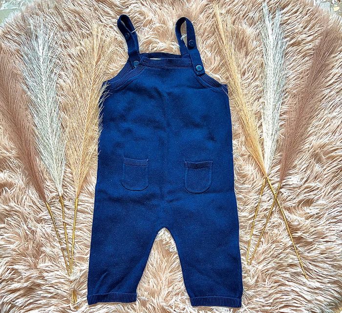Salopette bleu marine