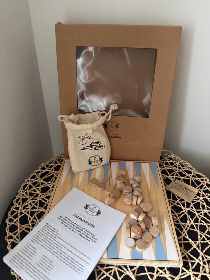 Backgammon d'Anna et Clara Jeu de backgammon