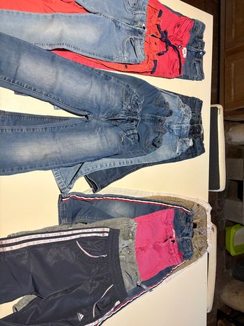 Lot pantalons fille