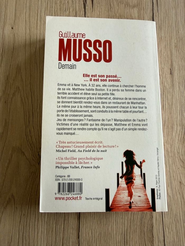 Livre Demain - Guillaume Musso - photo numéro 2