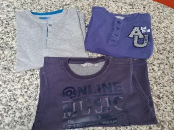 Lot de Tee-shirts Manches longues (110)