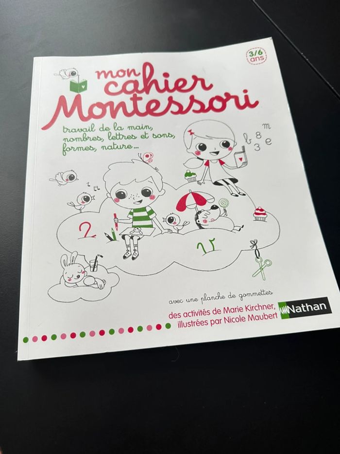 Mon cahier montessori