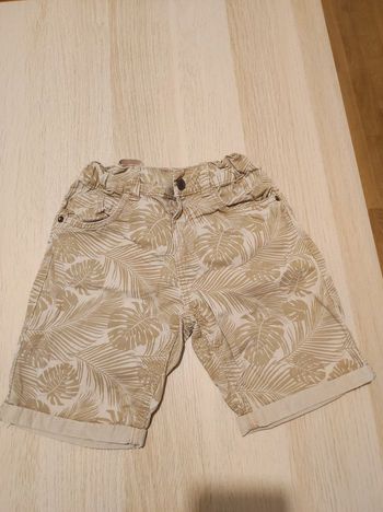 Short beige 8 ans Gémo
