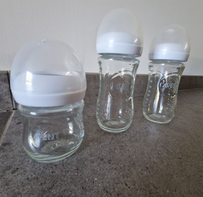 Lot 3 biberons en verre Philips Avent - photo numéro 2