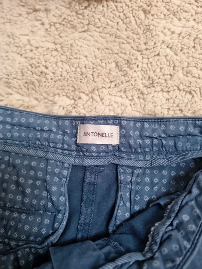 Pantalon bleu Antonnelle taille 38 - photo numéro 4