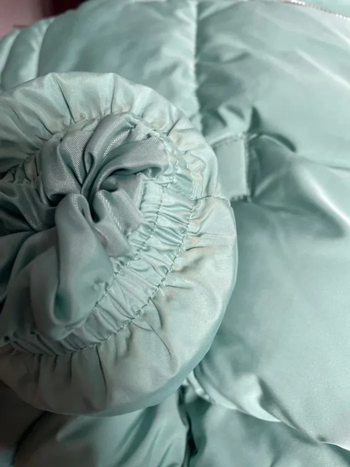 Veste matelassée vert menthe - Stradivarius - S - photo numéro 4