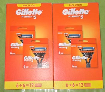 Lames gillettes fusion neuf