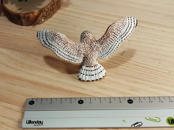PAPO chouette blanche volante Figurine animal de la forêt - photo numéro 5