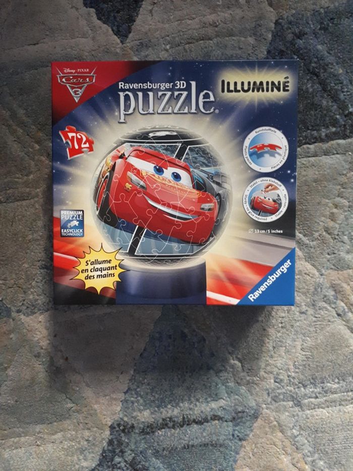 Puzzle 3D illuminé Cars