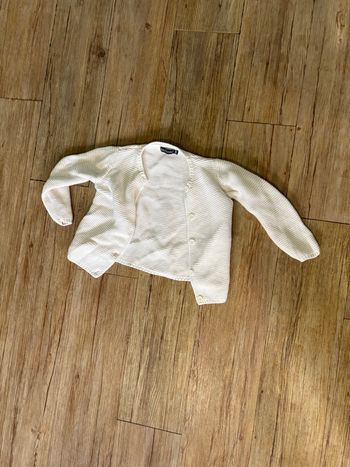 Gilet blanc in extenso 86 cm