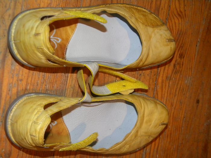 babies T37 cuir jaune Karston - photo numéro 6